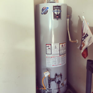 water heater install cypress